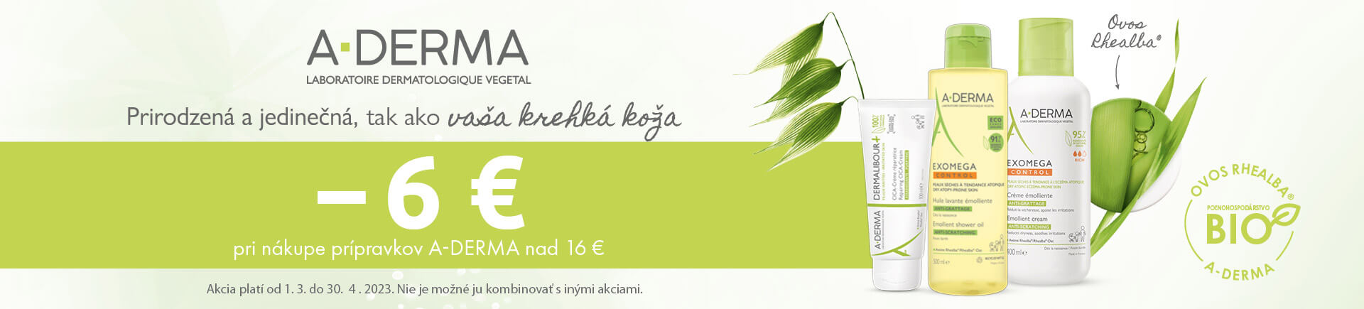 A-Derma - marec