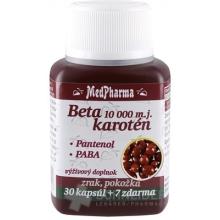 MedPharma BETAKAROTÉN 10 000 m.j.+Pantenol+PABA MedPharma BETAKAROTÉN 10 000 m.j.+Pantenol+PABA