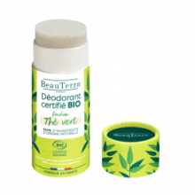 BeauTerra - certifikovaný organický deodorant bez alumíniových solí Zelený čaj BeauTerra - certifikovaný organický deodorant bez alumíniových solí Zelený čaj