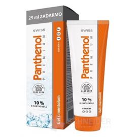 SWISS Panthenol PREMIUM Gél s mentolom