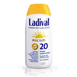 Ladival PRE DETI SPF 20 mlieko