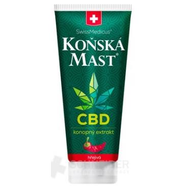 KONSKÁ MASŤ s CBD hrejivá