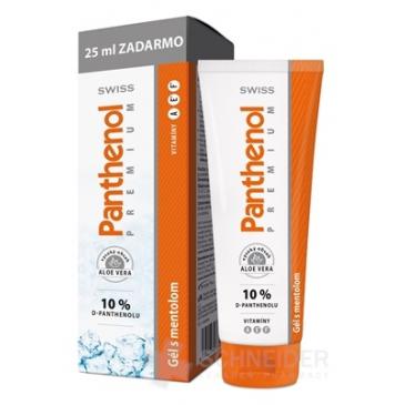SWISS Panthenol PREMIUM Gél s mentolom