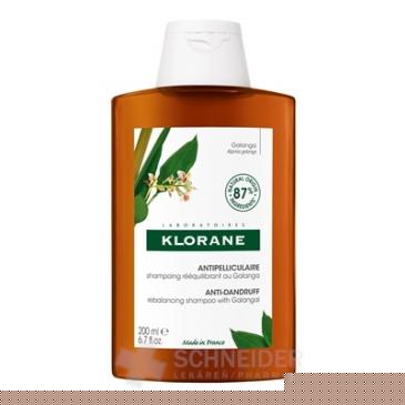 KLORANE ŠAMPÓN s galangalom