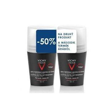 Vichy Homme Deo roll-on men 72h DUO 2x50ml