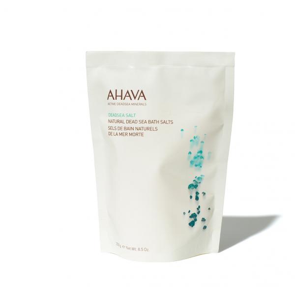 AHAVA Prírodná kryštalická soľ z Mŕtveho mora 250gr Obsah: 250gr