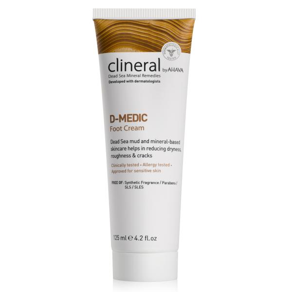 Clineral D-MEDIC Intenzívny krém na nohy 125ml