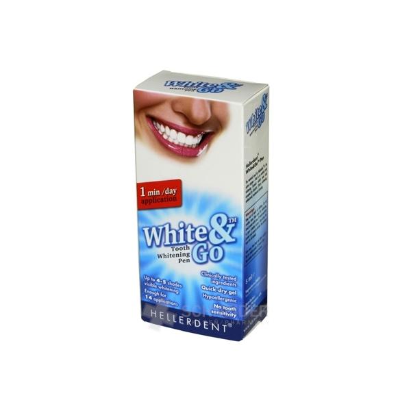 HELLERDENT WHITE&GO Bieliace pero
