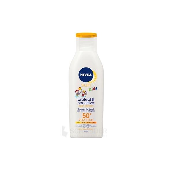 NIVEA SUN Detské mlieko sensitive OF 50+