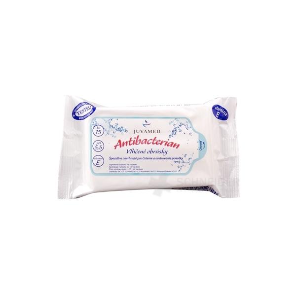 JUVAMED Antibacterian vlhčené obrúsky
