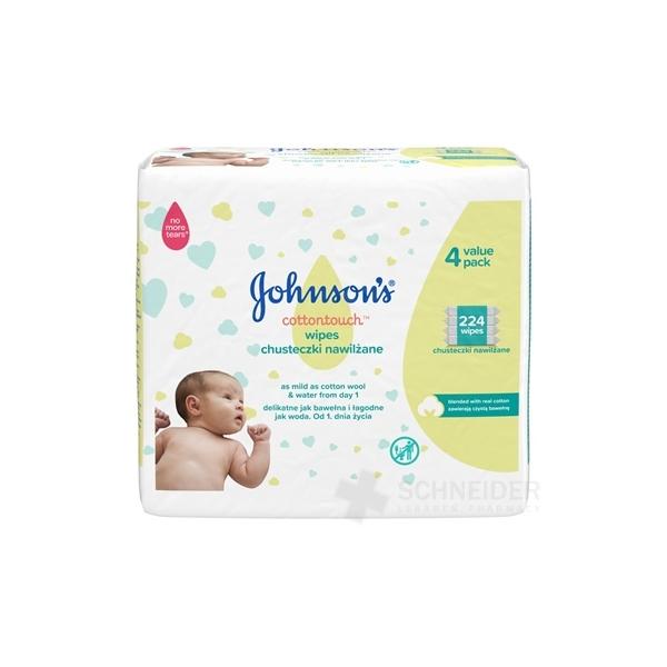 Johnson's Cottontouch detské vlhčené obrúsky