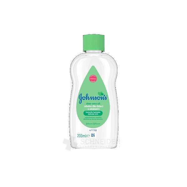 Johnson's Detský olej s aloe vera