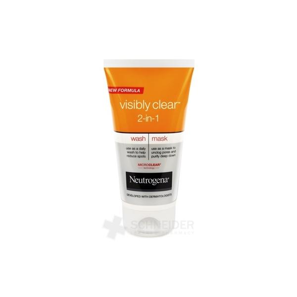 NEUTROGENA VC 2v1 čistiaca emulzia & maska