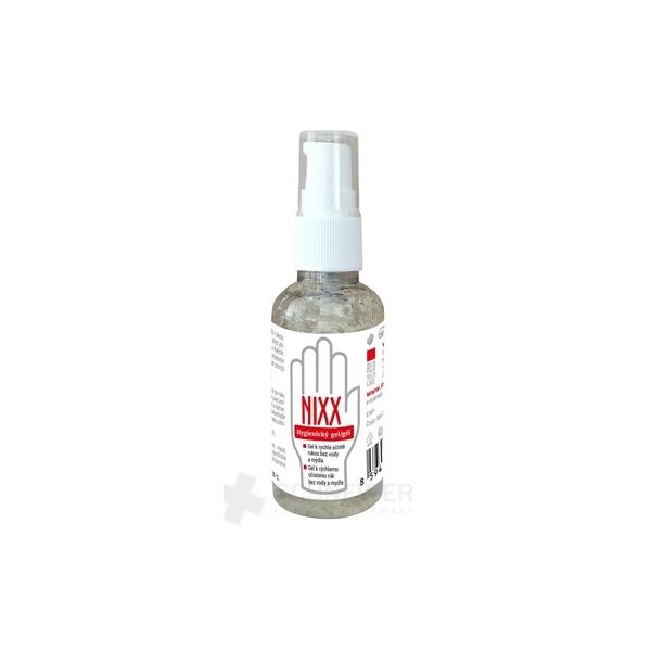 NIXX Hygienický gél na ruky s dávkovačom slimm