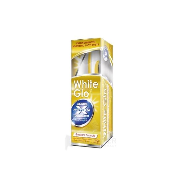 WHITE GLO Smokers Formula Bieliaca zubná pasta