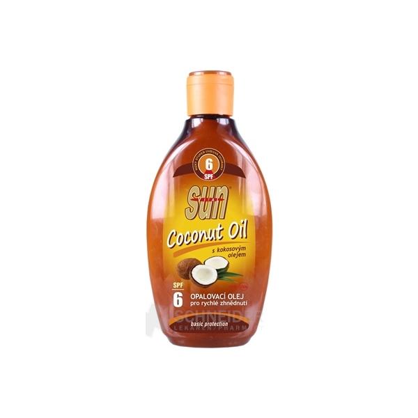 SUN COCONUT OIL opaľovací OLEJ SPF 6