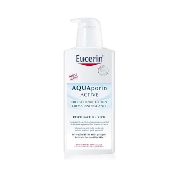 Eucerin Aquaporin Active Hydratačné telové mlieko pre suchú pokožku 400ml