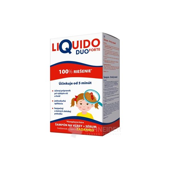 LiQuido DUO Forte šampón proti všiam