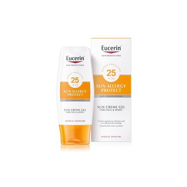 Eucerin Ochranný krémový gél proti slnečnej alergii SPF 25 150ml