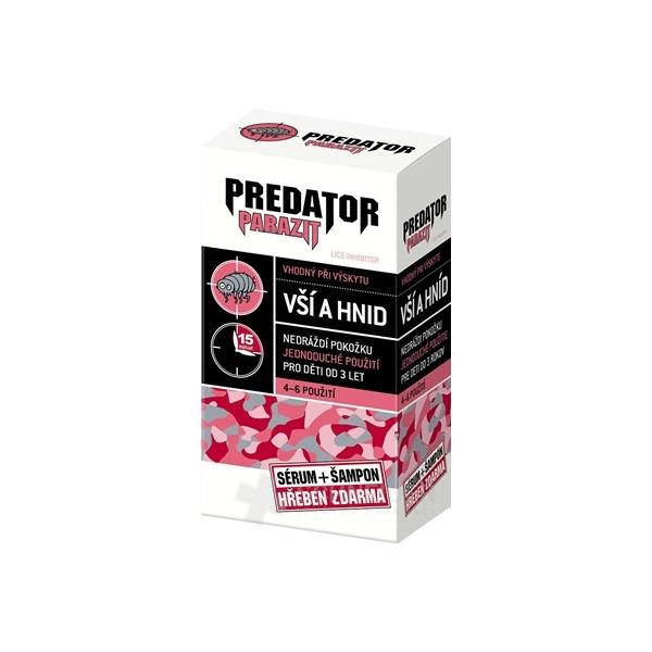 PREDATOR PARAZIT pri výskyte vší a hníd PACK