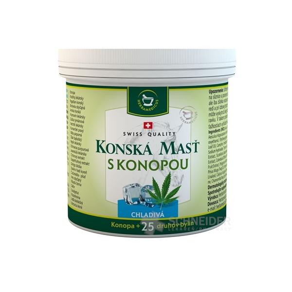 KONSKÁ MASŤ S KONOPOU CHLADIVÁ