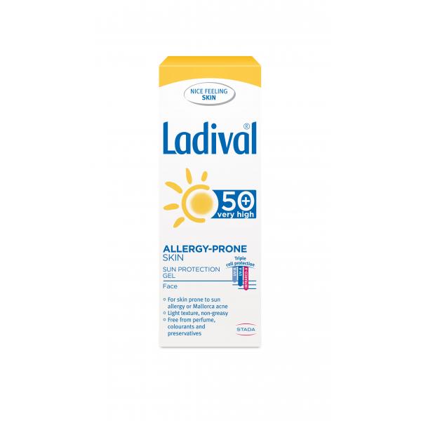 LADIVAL ALLERG gél SPF 50+ na tvár