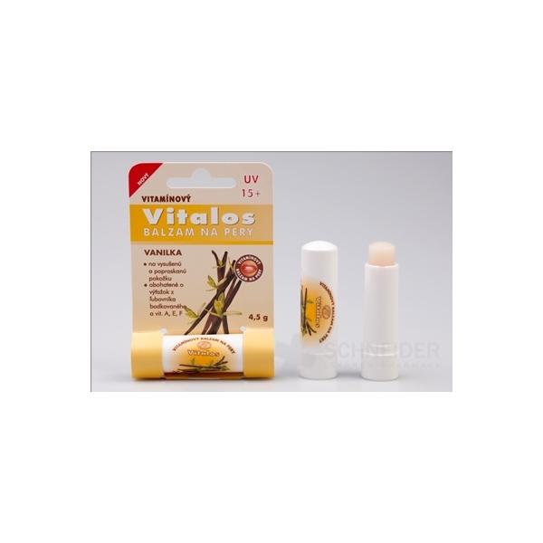 VITALOS Balzam na pery vanilka SPF 15