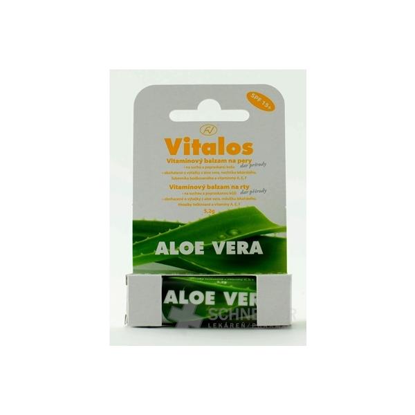 VITALOS Balzam na pery aloe vera SPF 15