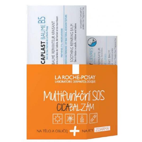 La Roche-Posay Cicaplast Baume B5 100ml + Balzam na pery 7,5ml