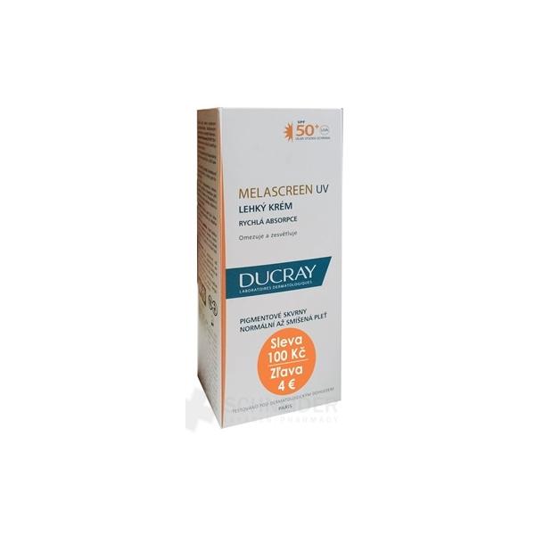 DUCRAY MELASCREEN CREME LEGERE SPF50+ (zľava)