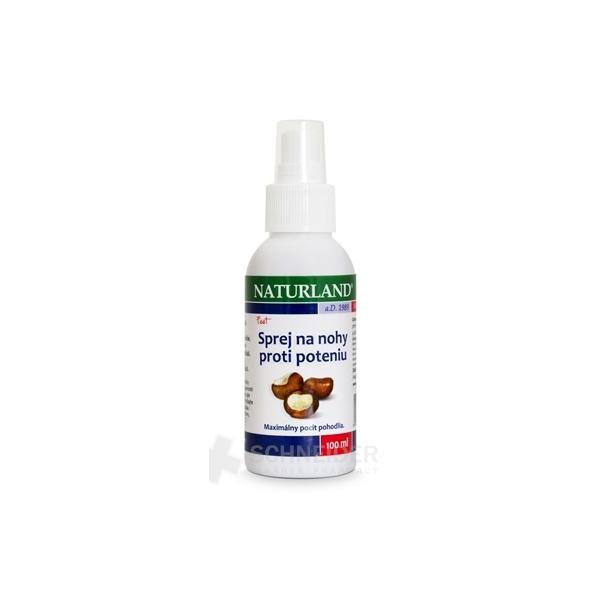 NATURLAND SPREJ NA NOHY PROTI POTENIU