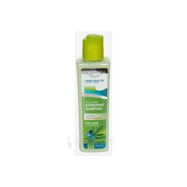TOPVET WELLNESS KONOPNÝ ŠAMPÓN 8%