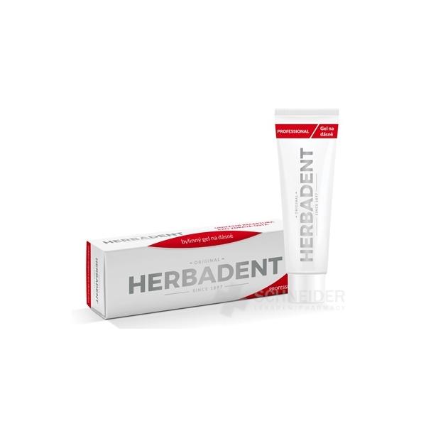 HERBADENT Professional Bylinný gél na ďasná s CHX