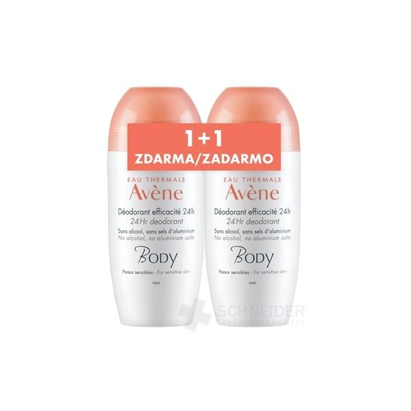 AVENE BODY DEODORANT EFFICACITE 24h DUO