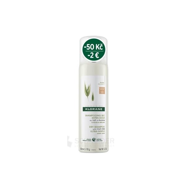 KLORANE SHAMPOOING SEC Lait d'Avoine BRUNS (zľava)
