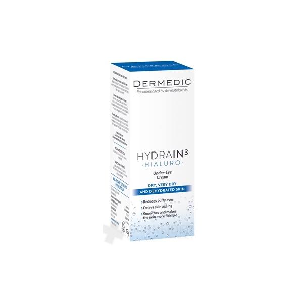 DERMEDIC HYDRAIN3 HIALURO OČNÝ KRÉM