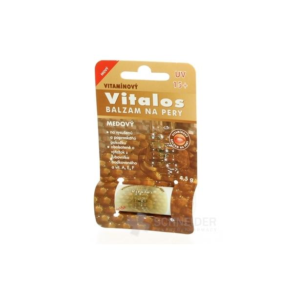 VITALOS Balzam na pery med SPF 15