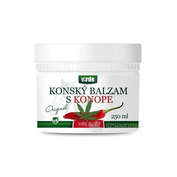 VIRDE KONSKÝ BALZAM S KONOPOU hrejivý