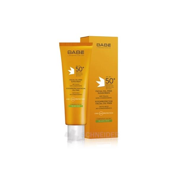 BABÉ SLNKO Opaľovací krém na tvár nemastný SPF 50+