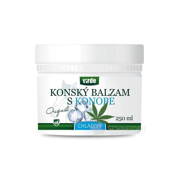 VIRDE KONSKÝ BALZAM S KONOPOU chladivý