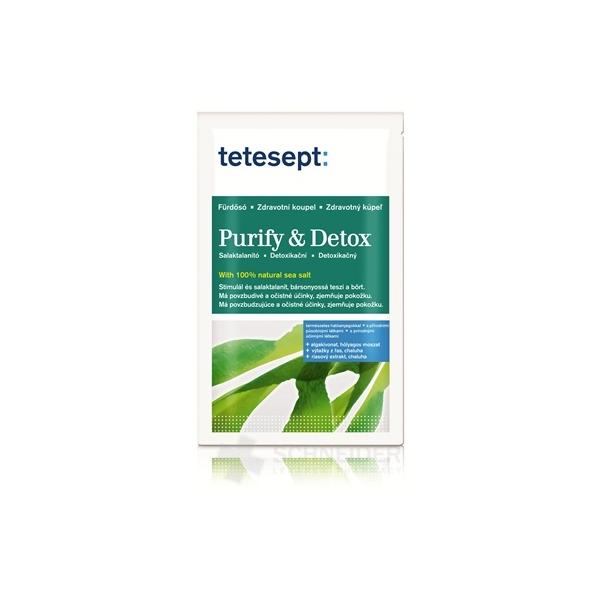 tetesept Kúpeľ s morskou soľou - Detoxikačný