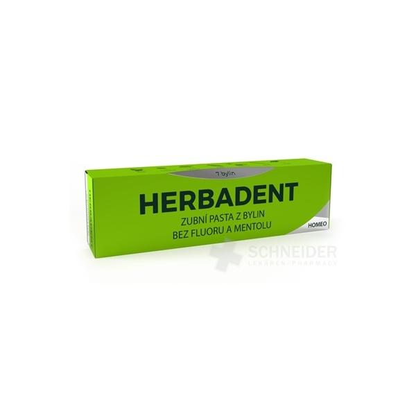 HERBADENT HOMEO Zubná pasta z bylín