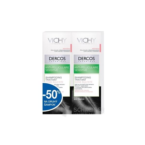 VICHY DERCOS ANTI-PELLICULAIRE SENSITIVE DUO 2014