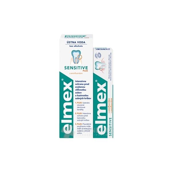 ELMEX SENSITIVE SADA ÚSTNEJ HYGIENY (1+1)