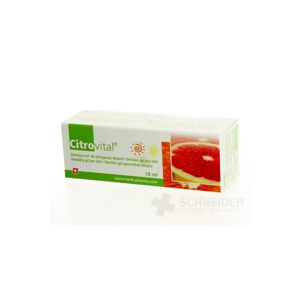 Citrovital Dentálny gél pre deti