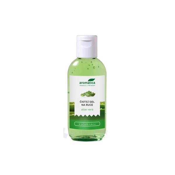 aromatica ČISTIACI GÉL NA RUKY aloe vera