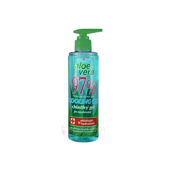 VIVAPHARM ALOE VERA 97% upokojujúci CHLADIVÝ GÉL