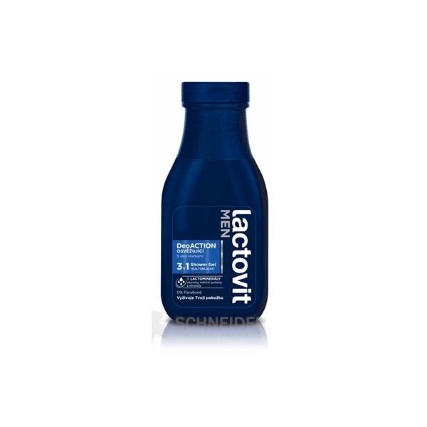 Lactovit MEN DeoACTION 3v1 Sprchový gél