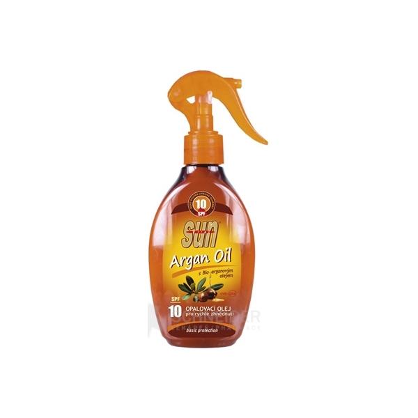 SUN ARGAN OIL opaľovací OLEJ SPF 10
