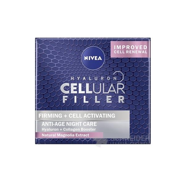 NIVEA Nočný krém Hyaluron CELLULAR FILLER